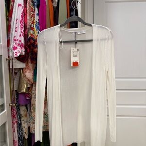 Zara White Cardigan